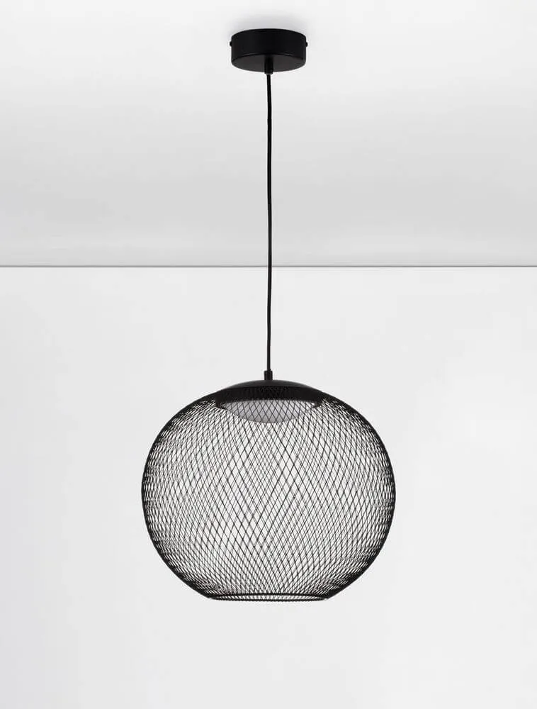 Kinetic LED Pendelleuchte 3000K Schwarz