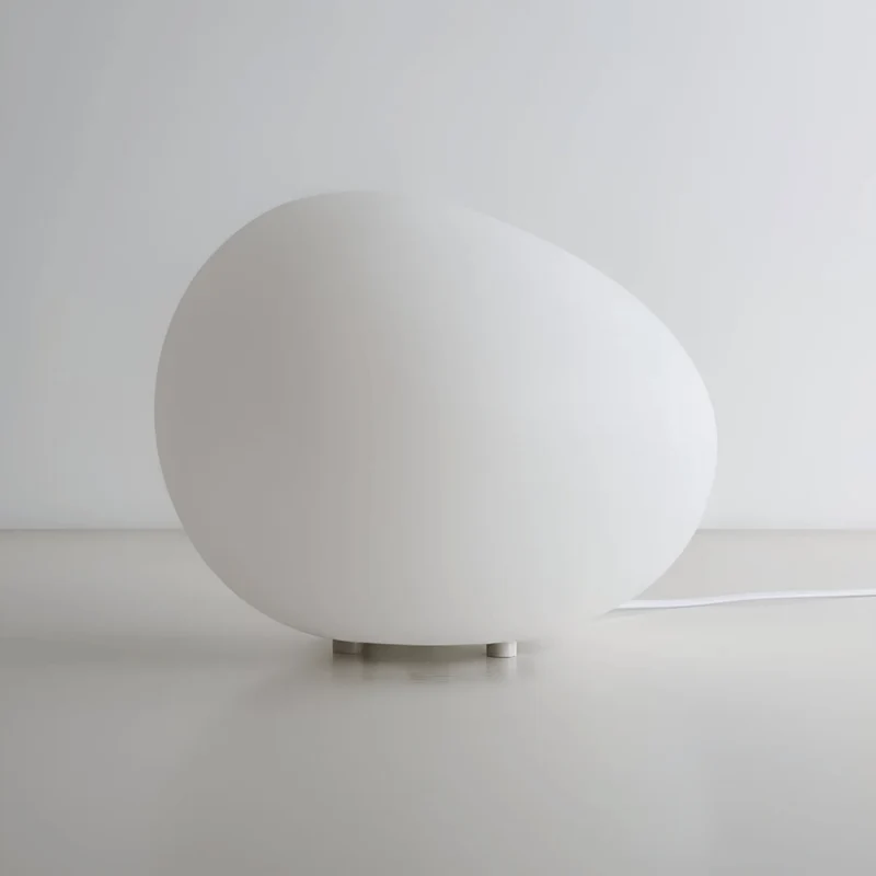 LED Kiezelsteen Nachtlamp voor Nachtkastje – Warm Licht Sfeerlamp Slaapkamer Scandinavisch Design Sfeerverlichting | Sansoti