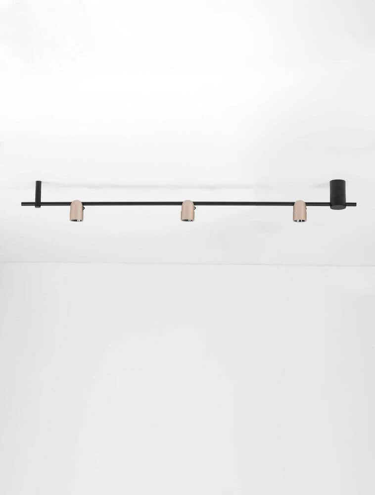 Sirmos LED Pendelleuchte 3-flammig 3000K Schwarz, Braun