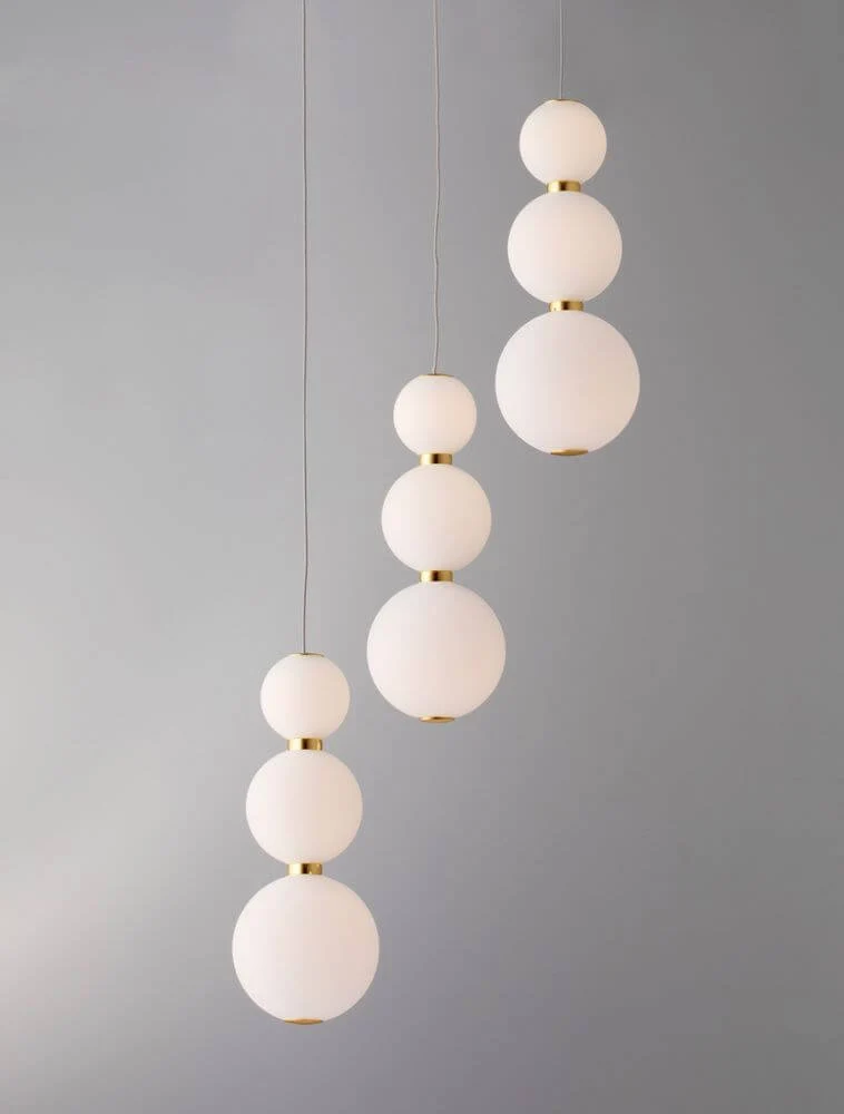 Perla LED Pendelleuchte 9-flammig Ø 31cm 3000K