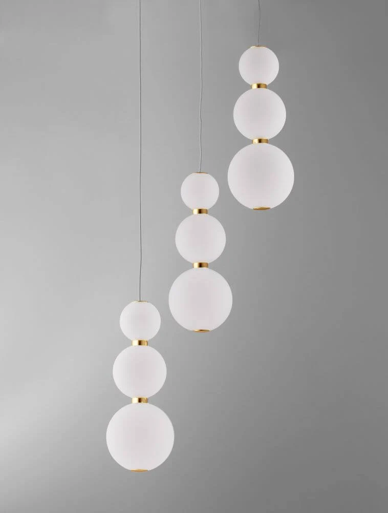 Perla LED Pendelleuchte 9-flammig Ø 31cm 3000K