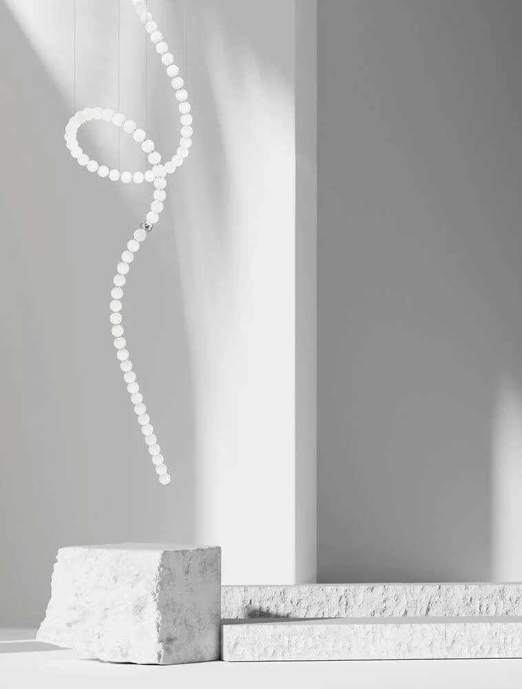 Perla LED Pendelleuchte 67-flammig Ø 79cm 3000K