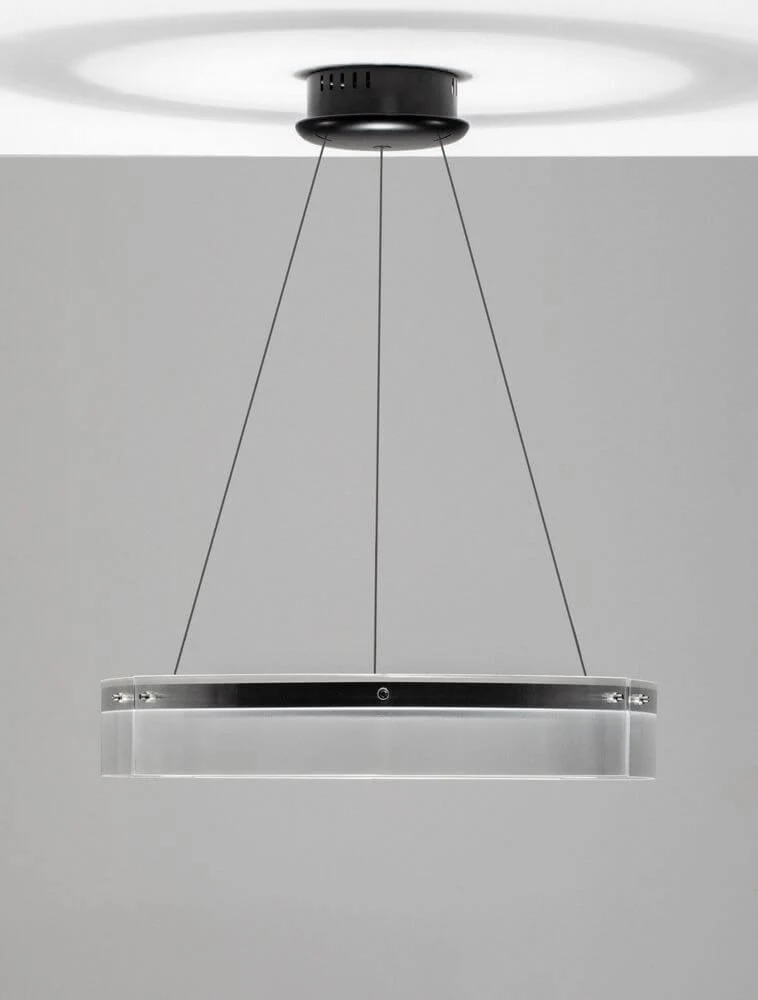 Pauline LED Pendelleuchte 3000K Schwarz