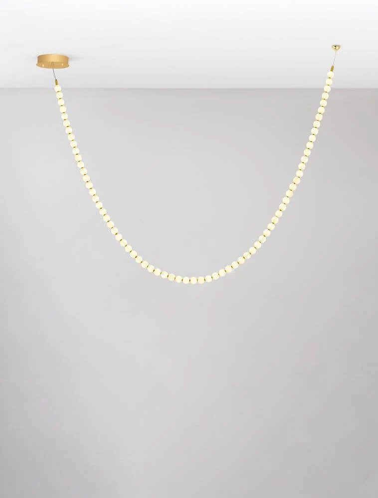 Perla LED Deckenleuchte 70-flammig 3000K Gold