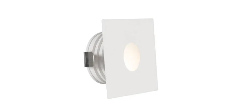Passagio LED Außenwandeinbauleuchte Quadratisch Rund 3000K Weiß IP54