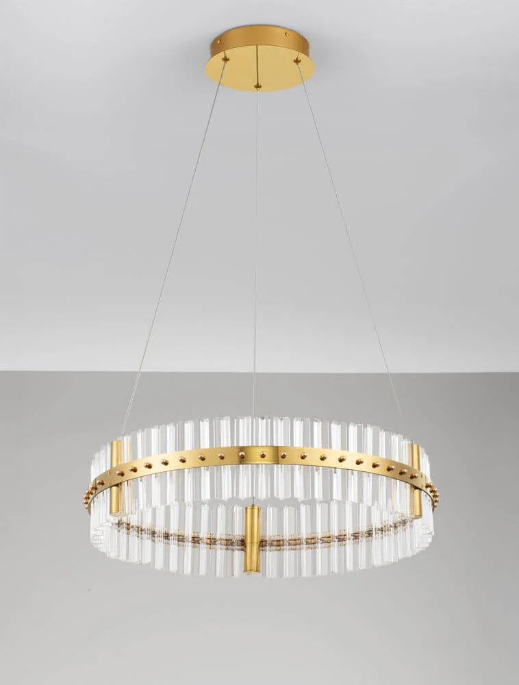 Kezo LED Pendelleuchte Ø 60cm 3000K Gold