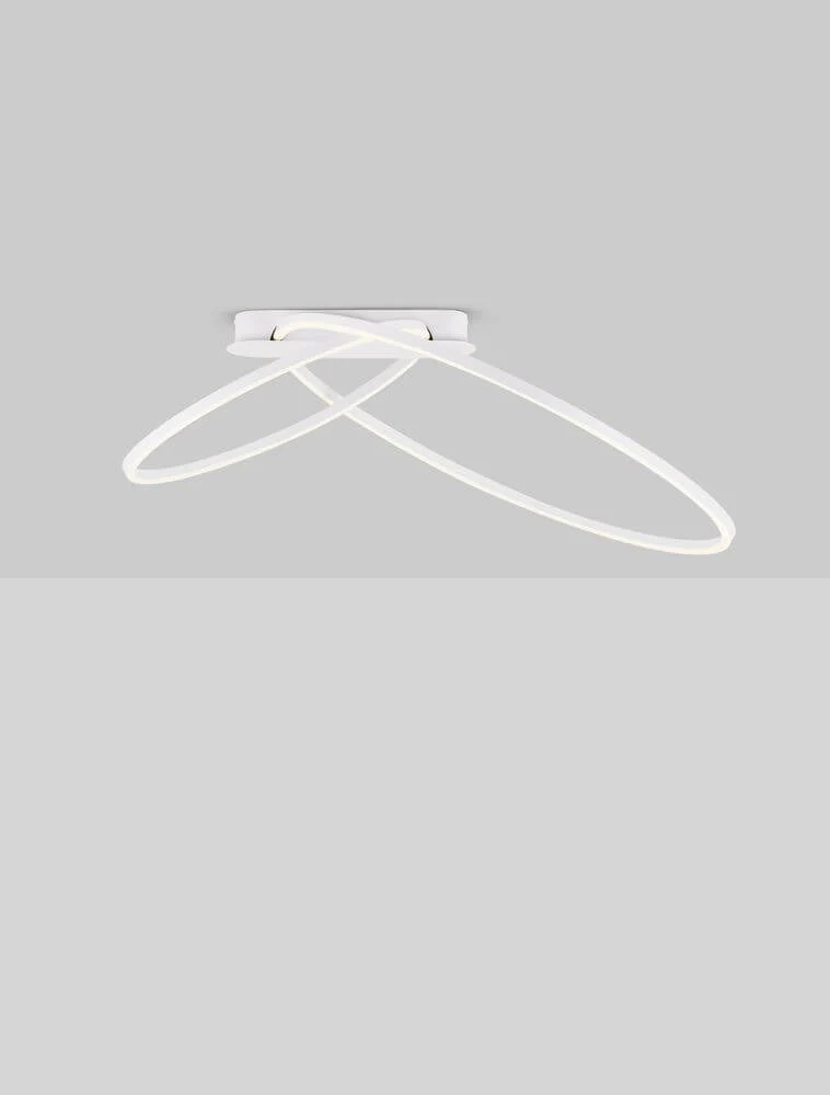 Kiklos LED Deckenleuchte 2-flammig Ø 72cm 3000K