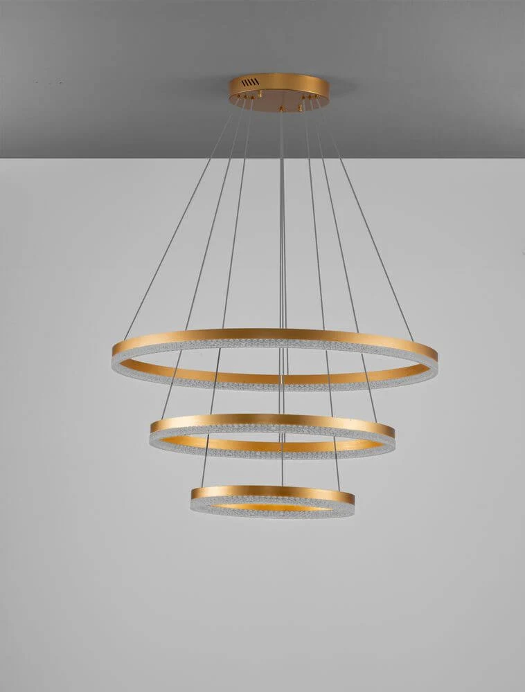 Adria LED Pendelleuchte 3-flammig Ø 80cm