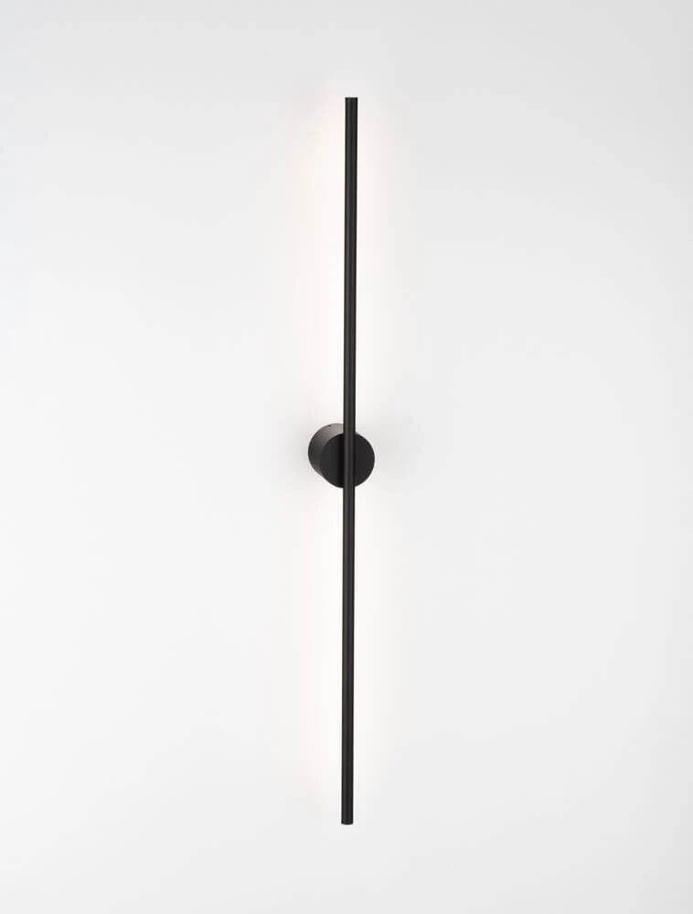Aden LED Wandleuchte 3000K Schwarz
