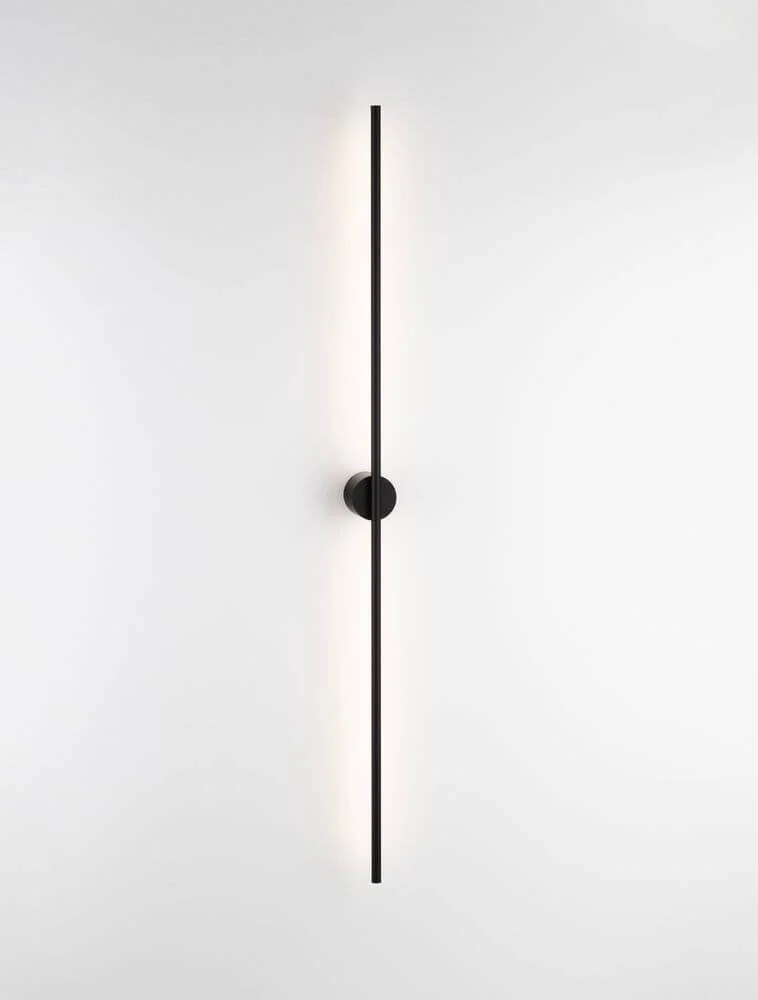 Aden LED Wandleuchte 3000K Schwarz