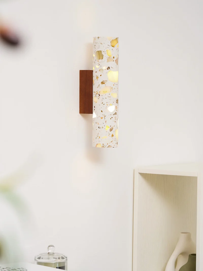 Cilindrische Wandlamp met Diffuus Licht - G9 Fitting - Dimbaar - Modern Design voor Woonkamer Slaapkamer | Sansoti