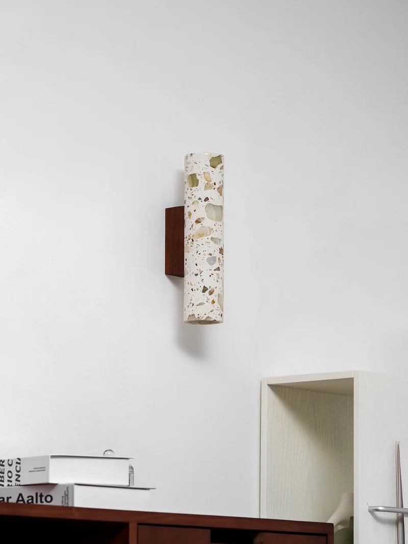 Cilindrische Wandlamp met Diffuus Licht - G9 Fitting - Dimbaar - Modern Design voor Woonkamer Slaapkamer | Sansoti