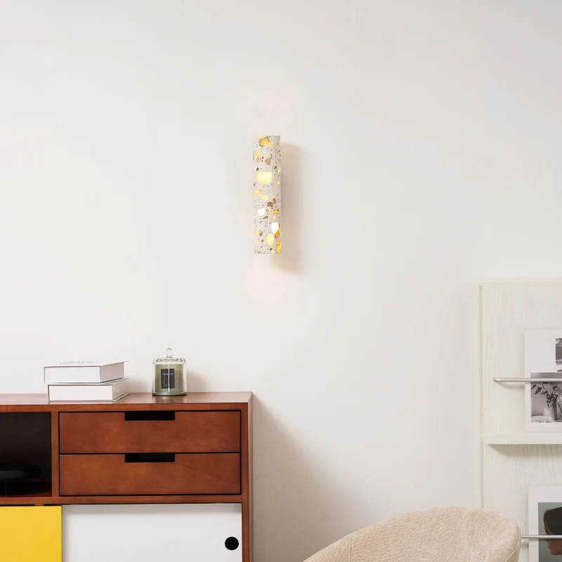 Cilindrische Wandlamp met Diffuus Licht - G9 Fitting - Dimbaar - Modern Design voor Woonkamer Slaapkamer | Sansoti