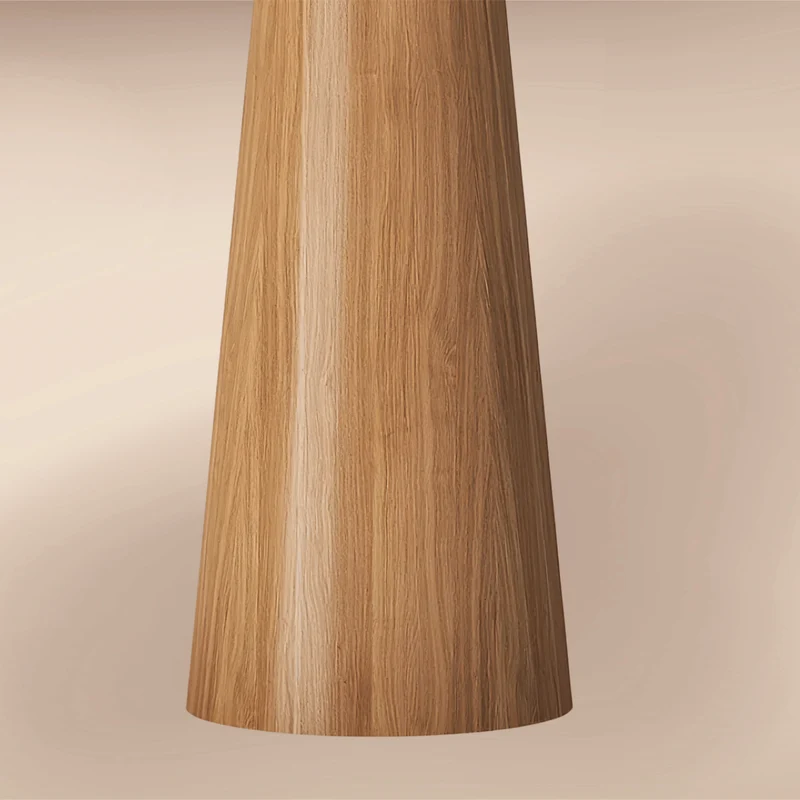 Houten Lamp met Natuurlijk Ontwerp Tafel- of Staande Lamp 40-165cm Minimalistische Sfeerverlichting Woonkamer | Sansoti
