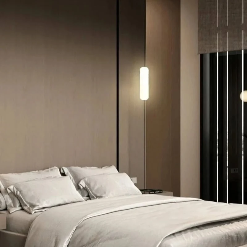 Verticale LED Vloerlamp Vloer Tot Plafond Architectonisch Lichtontwerp Modern Interieur Sfeervol Warm Wit Licht | Sansoti