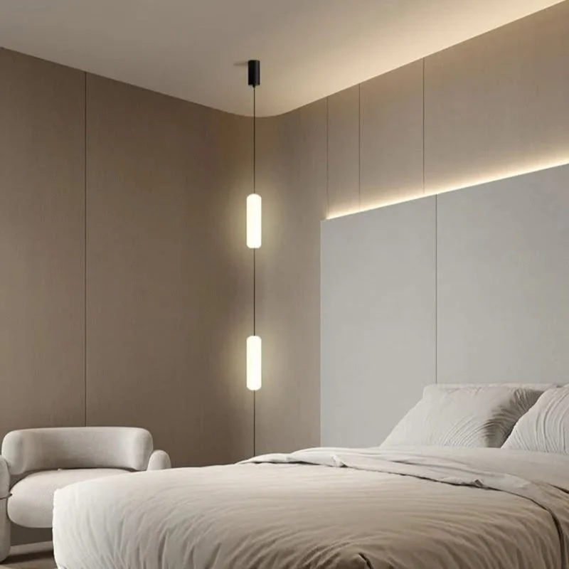 Verticale LED Vloerlamp Vloer Tot Plafond Architectonisch Lichtontwerp Modern Interieur Sfeervol Warm Wit Licht | Sansoti