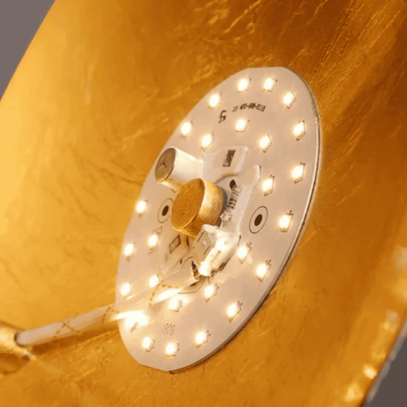 Draaibare Wandlamp met Maanverduisteringseffect Brons LED Verlichting Modern Design Slaapkamer Woonkamer | Sansoti