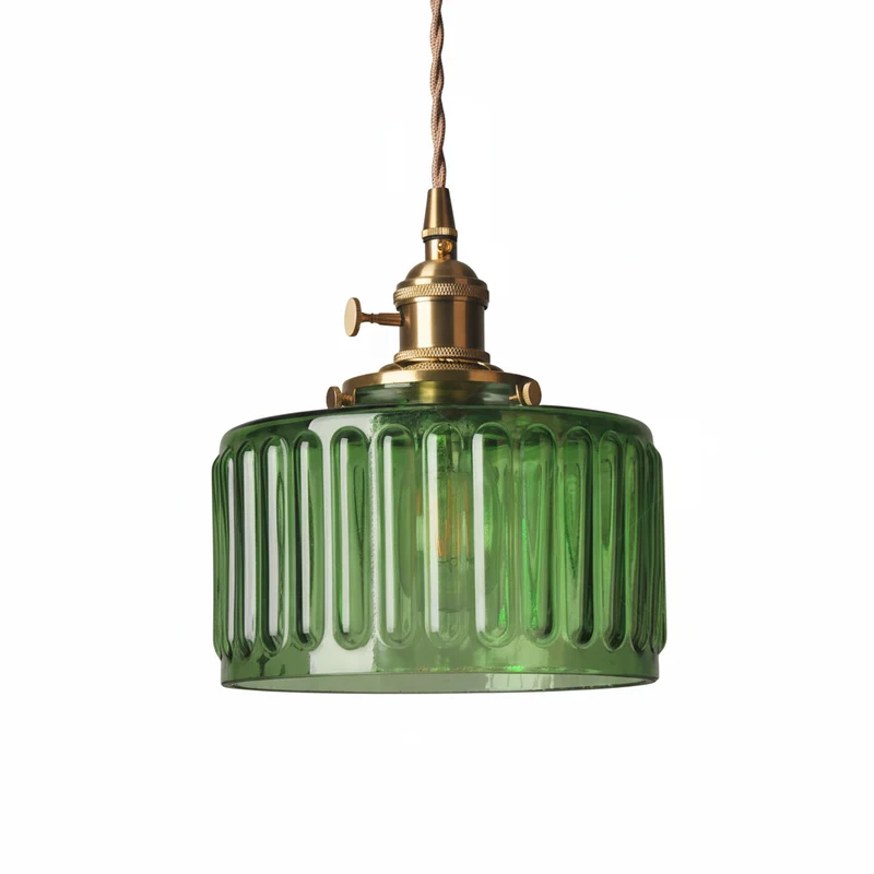 Hanglamp Kristalglas Cilindervorm Verstelbare Hoogte Vintage Stijl Woonkamer Eetkamer Hal Sfeerverlichting | Sansoti