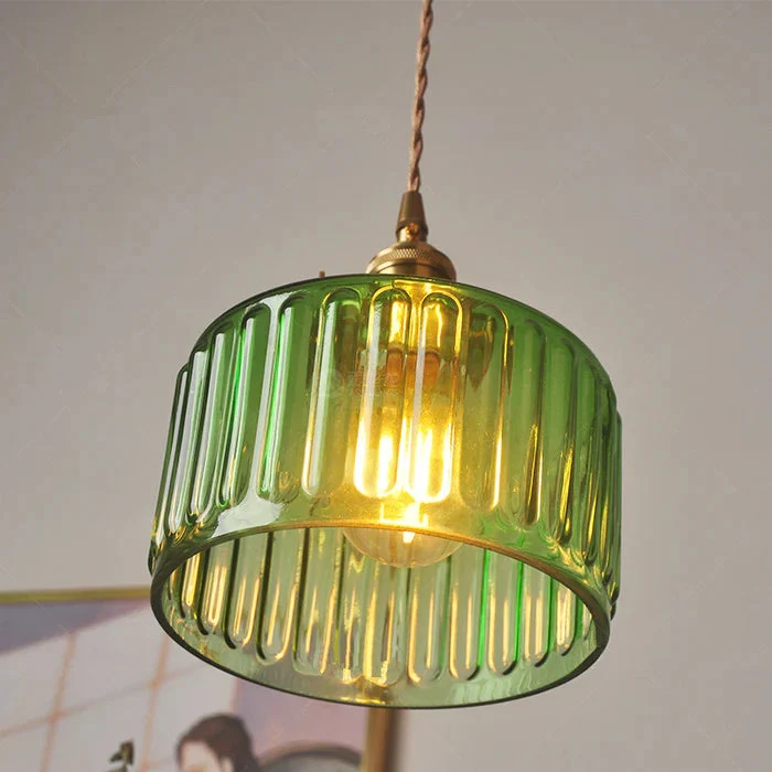 Hanglamp Kristalglas Cilindervorm Verstelbare Hoogte Vintage Stijl Woonkamer Eetkamer Hal Sfeerverlichting | Sansoti