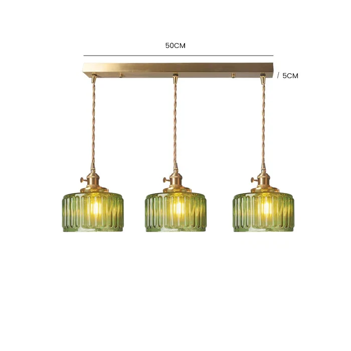 Hanglamp Kristalglas Cilindervorm Verstelbare Hoogte Vintage Stijl Woonkamer Eetkamer Hal Sfeerverlichting | Sansoti
