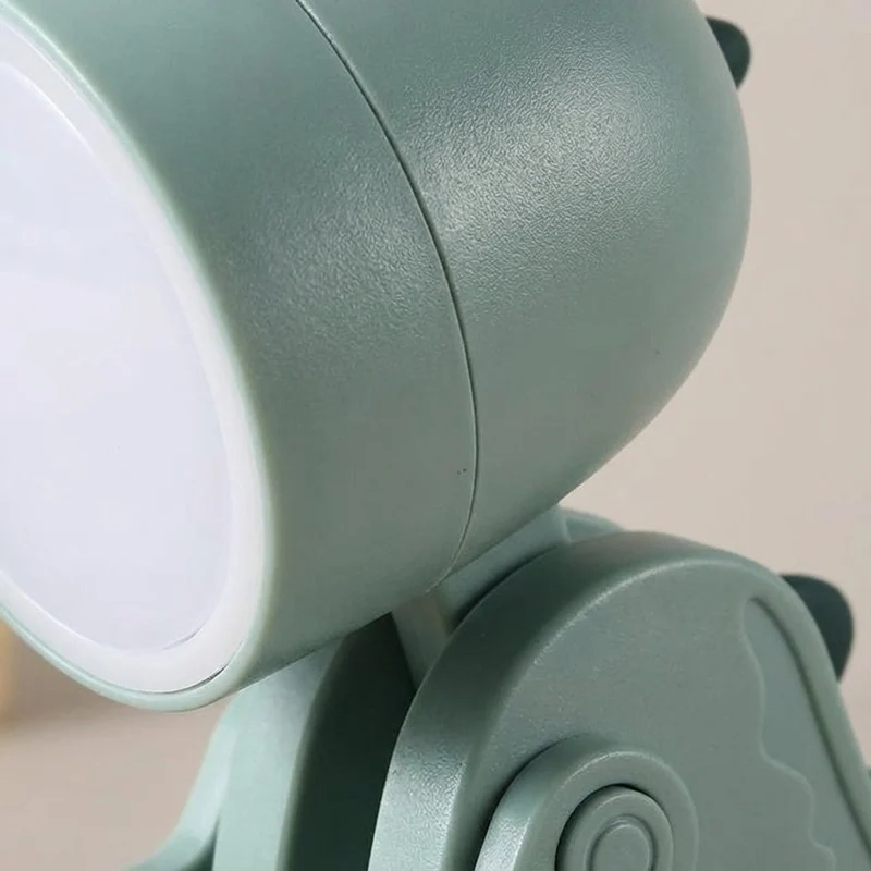 Opvouwbare Dinosaurus Tafellamp LED Leeslicht Kinderen Bureaulamp Compact Nachtlampje Warm Sfeerlicht Kind | Sansoti