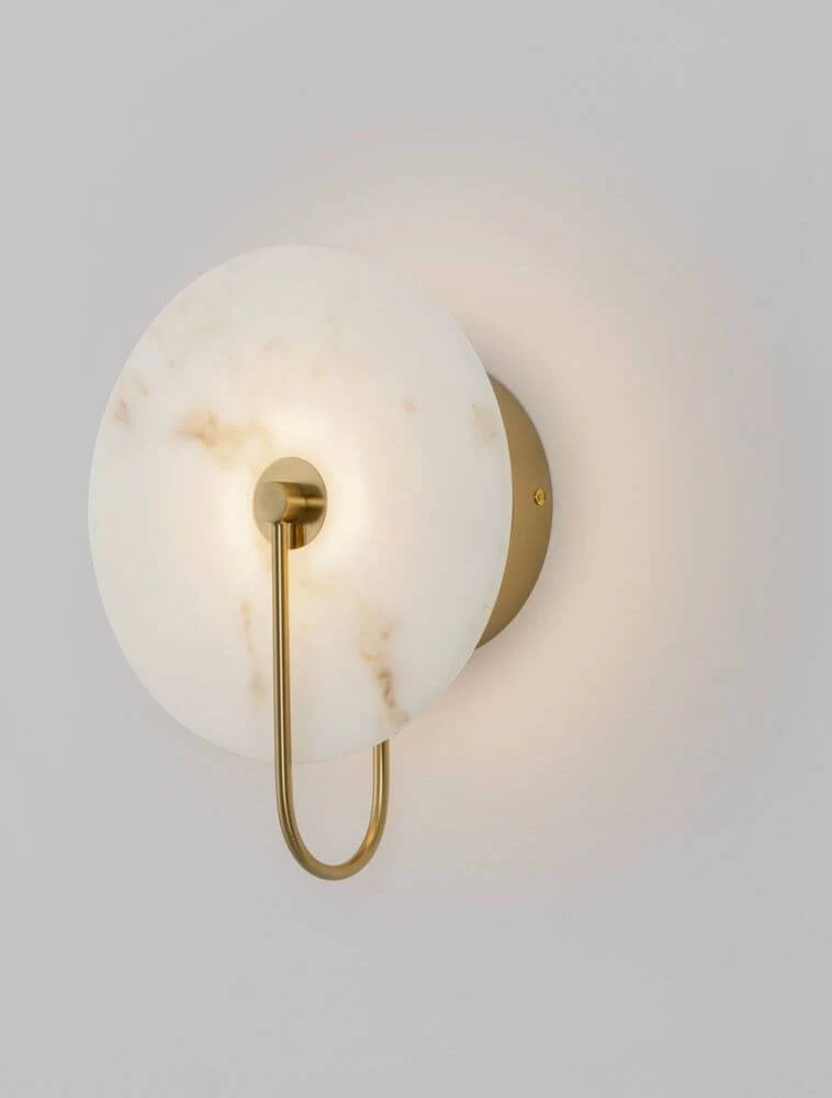 Maru Wandleuchte 3000K Gold