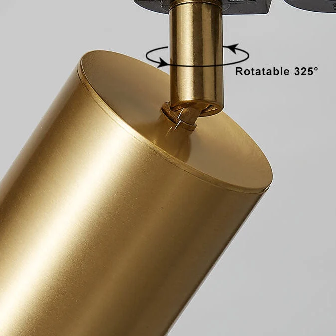 Verstelbaar railsysteem plafond 3-5 spots zwart wit goud dimbaar warm licht modern interieur woonkamer | Sansoti