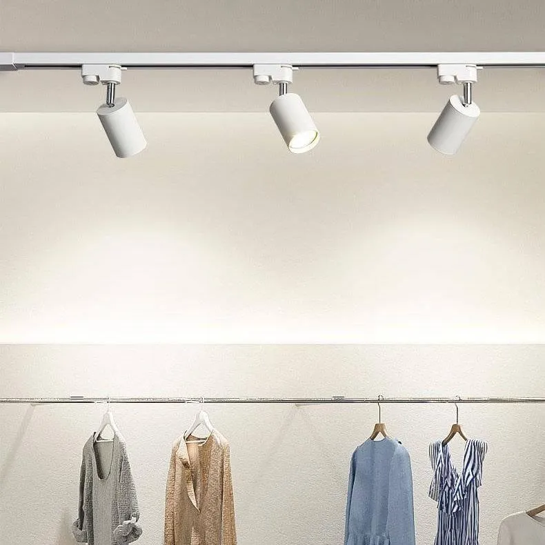 Verstelbaar railsysteem plafond 3-5 spots zwart wit goud dimbaar warm licht modern interieur woonkamer | Sansoti