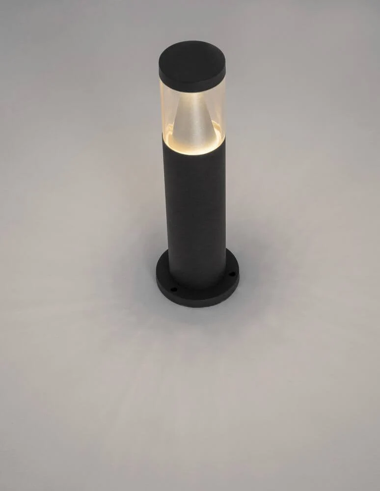 Rock LED Außenpollerleuchte 3000K Schwarz IP65
