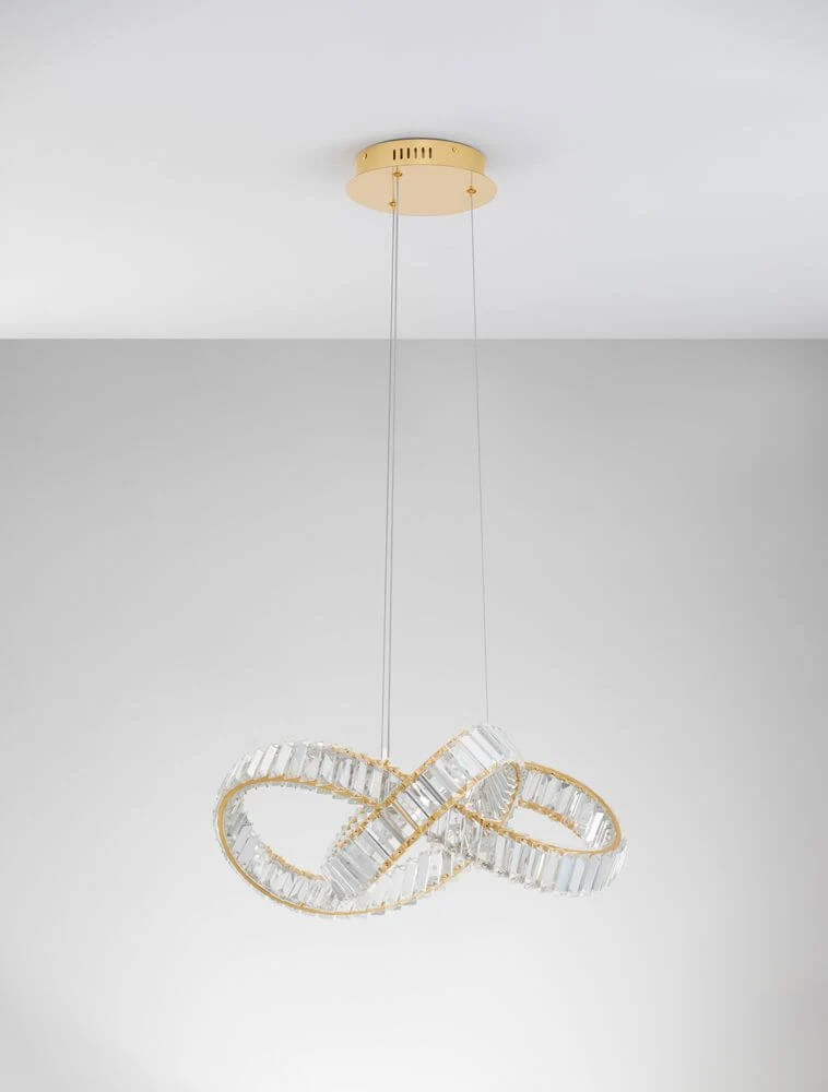 Conceto LED Pendelleuchte Verknotet Ø 60cm 3500K