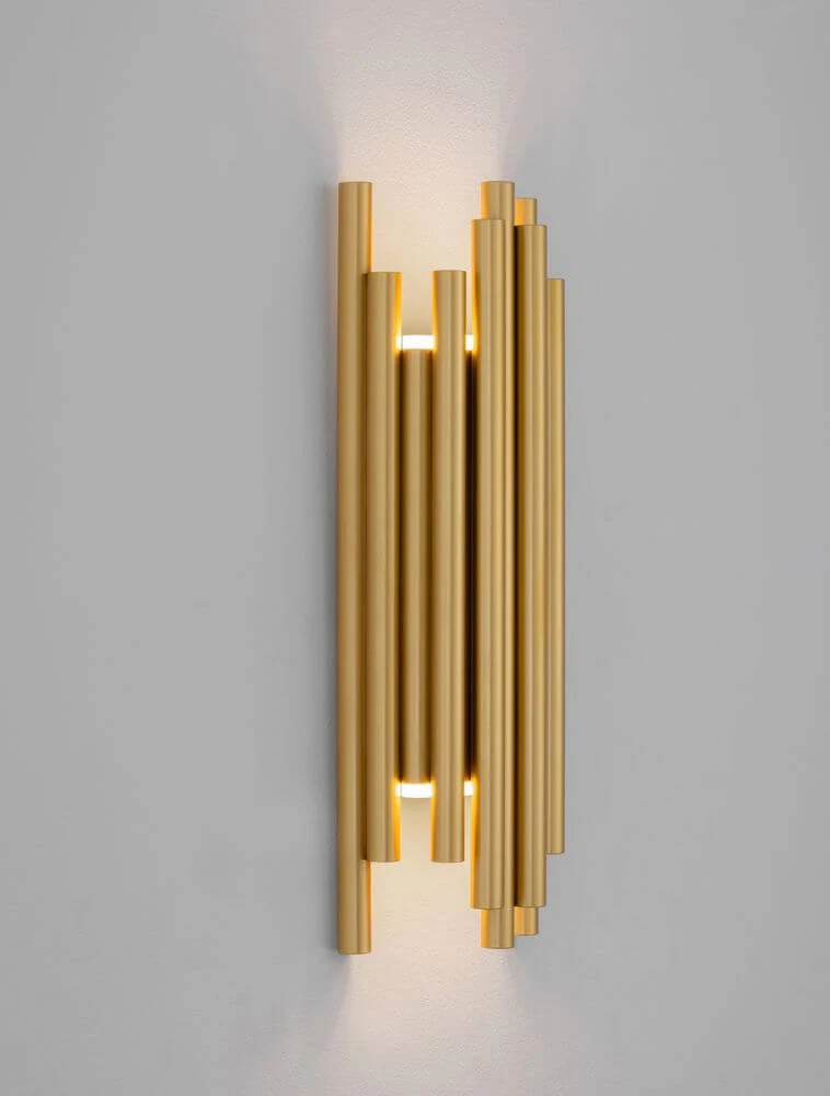 Felix LED Wandleuchte 3000K Gold