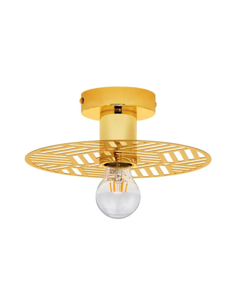 Eres Wandleuchte E27 Ø 25cm Gold