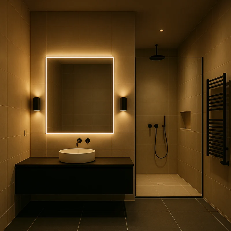 Dimbaar Stopcontact Nachtlampje LED 10x10x8cm Zwart Wit Slaapkamer Gang Badkamer Kinderkamer Wandlamp | Sansoti