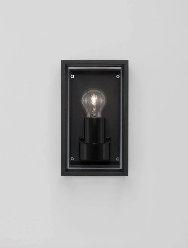 Regina Außenwandleuchte Einfach Verglast E27 Anthrazit IP65