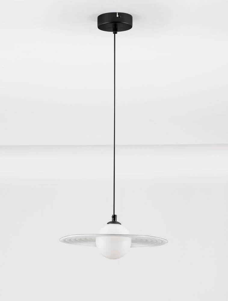 Reflet Pendelleuchte Schwarz, Weiß