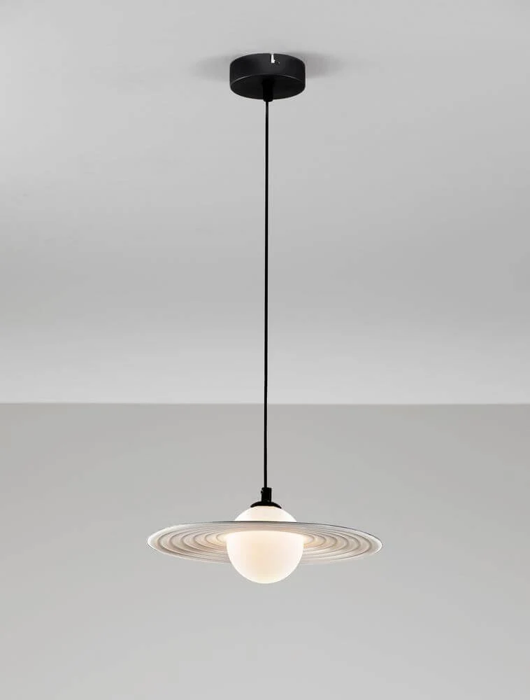 Reflet Pendelleuchte Schwarz, Weiß