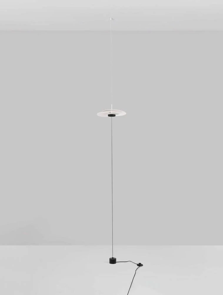 Olea LED Deckenleuchte Ø 35cm 3000K Netzstecker Weiß,Schwarz