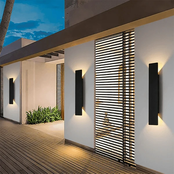 Aluminium buitenwandlamp LED waterdicht IP65 moderne gevelverlichting terrasverlichting tuinverlichting | Sansoti