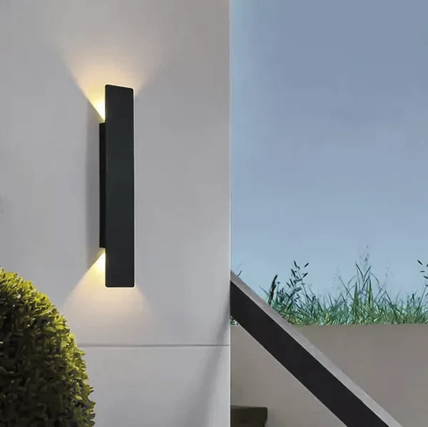 Aluminium buitenwandlamp LED waterdicht IP65 moderne gevelverlichting terrasverlichting tuinverlichting | Sansoti