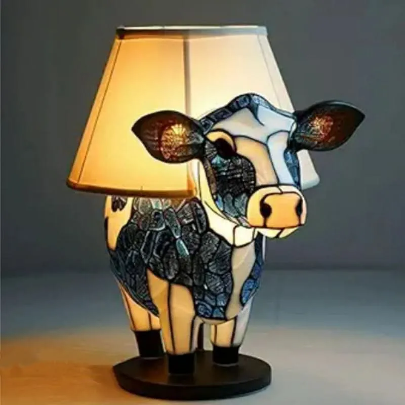 LED Nachtlampje met Hondenmotief Tafellamp Sfeerverlichting Warm Licht Decoratie Dier Slaapkamer Kinderkamer | Sansoti