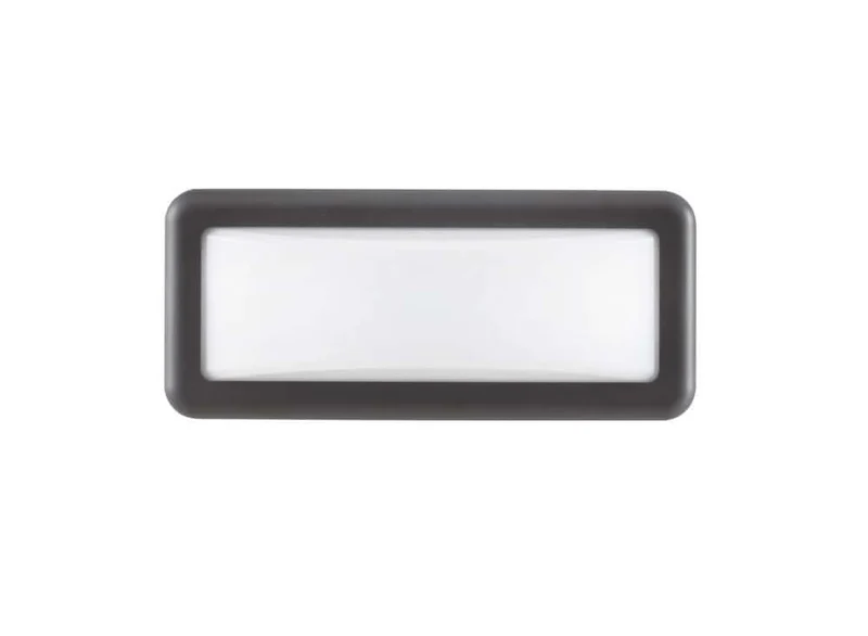 Pulsar LED Außenwandleuchte Rechteckig Abstrahlwinkel 67° Dunkelgrau IP54