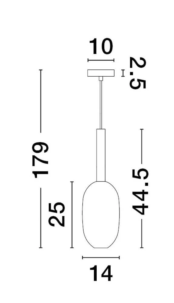 Amelia Pendelleuchte Ø 14cm