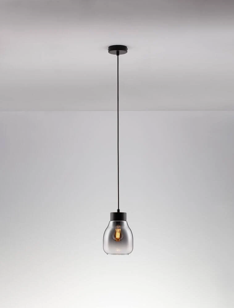 Blacu Pendelleuchte Schwarz