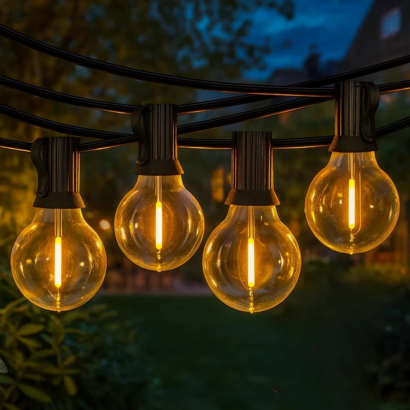 USB Lichtsnoer Terras Buitenverlichting 20-40 Lampen Waterdicht IP65 Sfeerlicht voor Tuin Balkon Feestverlichting | Sansoti