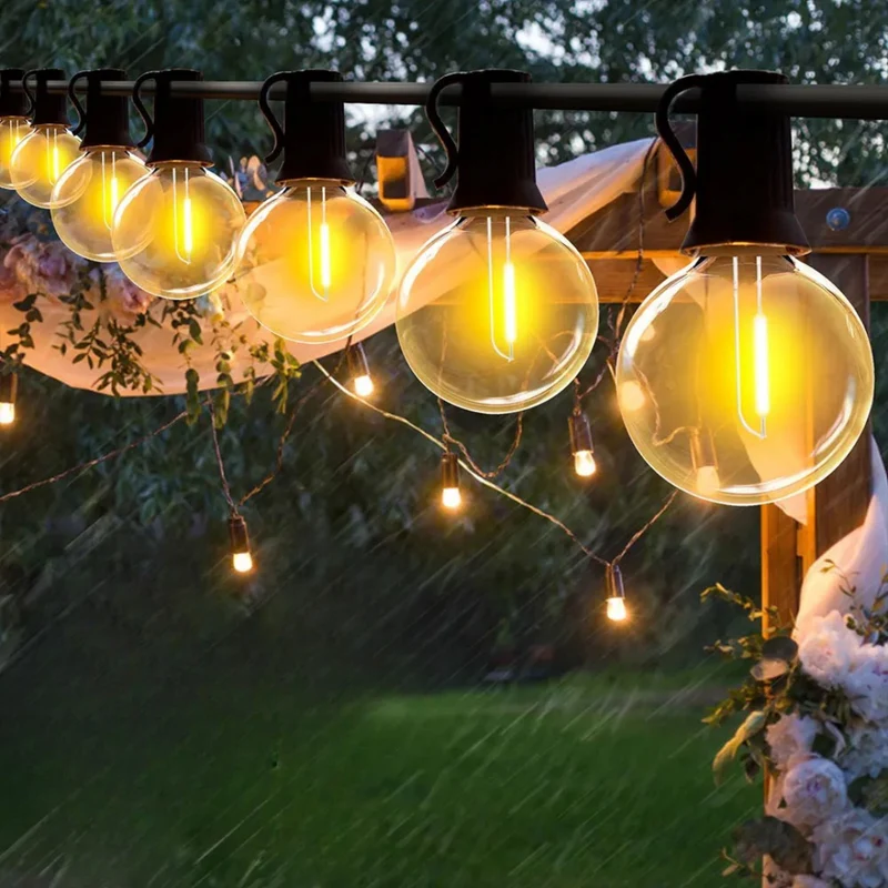 USB Lichtsnoer Terras Buitenverlichting 20-40 Lampen Waterdicht IP65 Sfeerlicht voor Tuin Balkon Feestverlichting | Sansoti