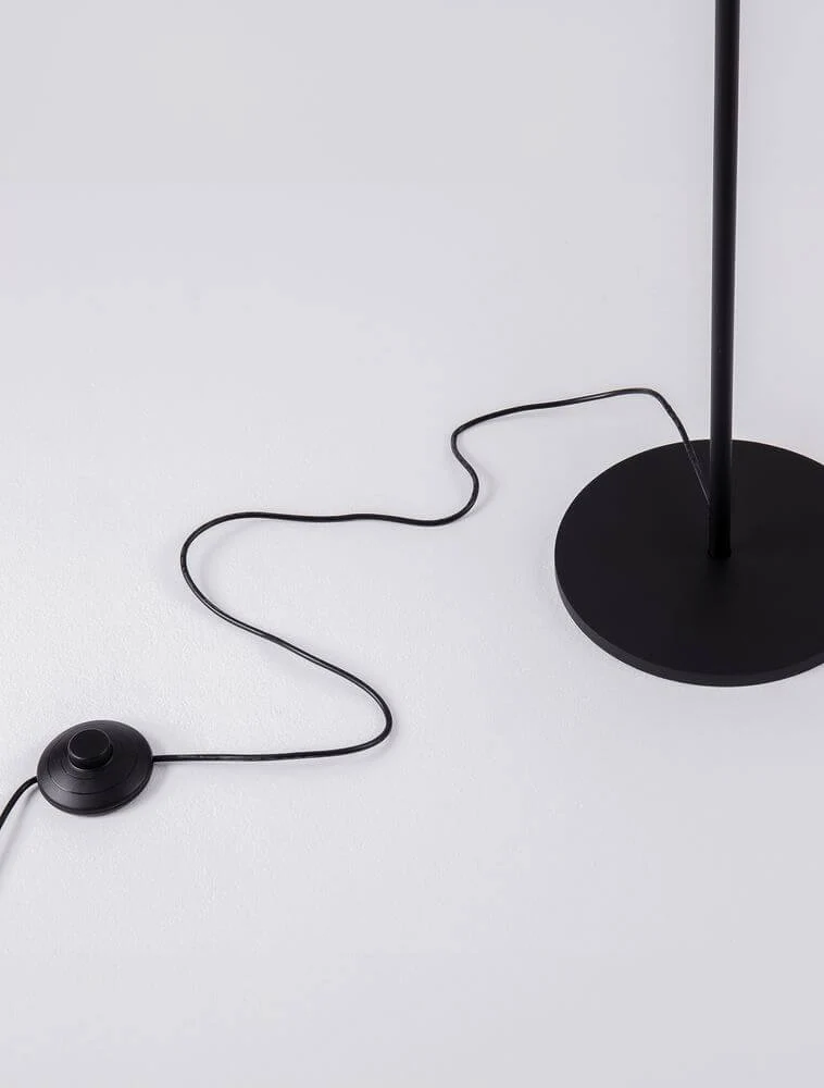 Logos Stehlampe 3000K Schwarz
