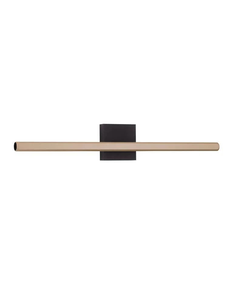 Lios LED Wandleuchte 3000K Schwarz, Braun