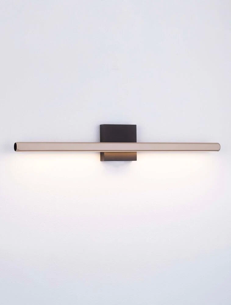Lios LED Wandleuchte 3000K Schwarz, Braun