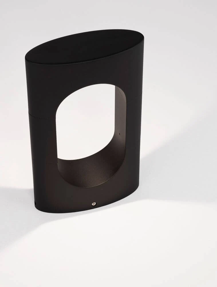 Portal LED Außensockelleuchte 3000K Schwarz IP54