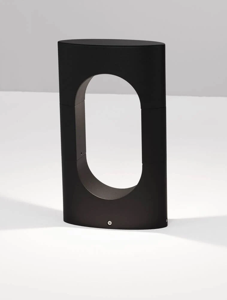Portal LED Außensockelleuchte 3000K Schwarz IP54